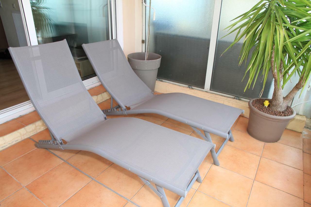 Ferienwohnung Dernier étage Vue Mer Parking Antibes Exterior foto